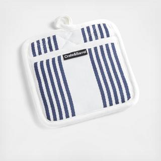 Cuisine Stripe Organic Cotton Pot Holder