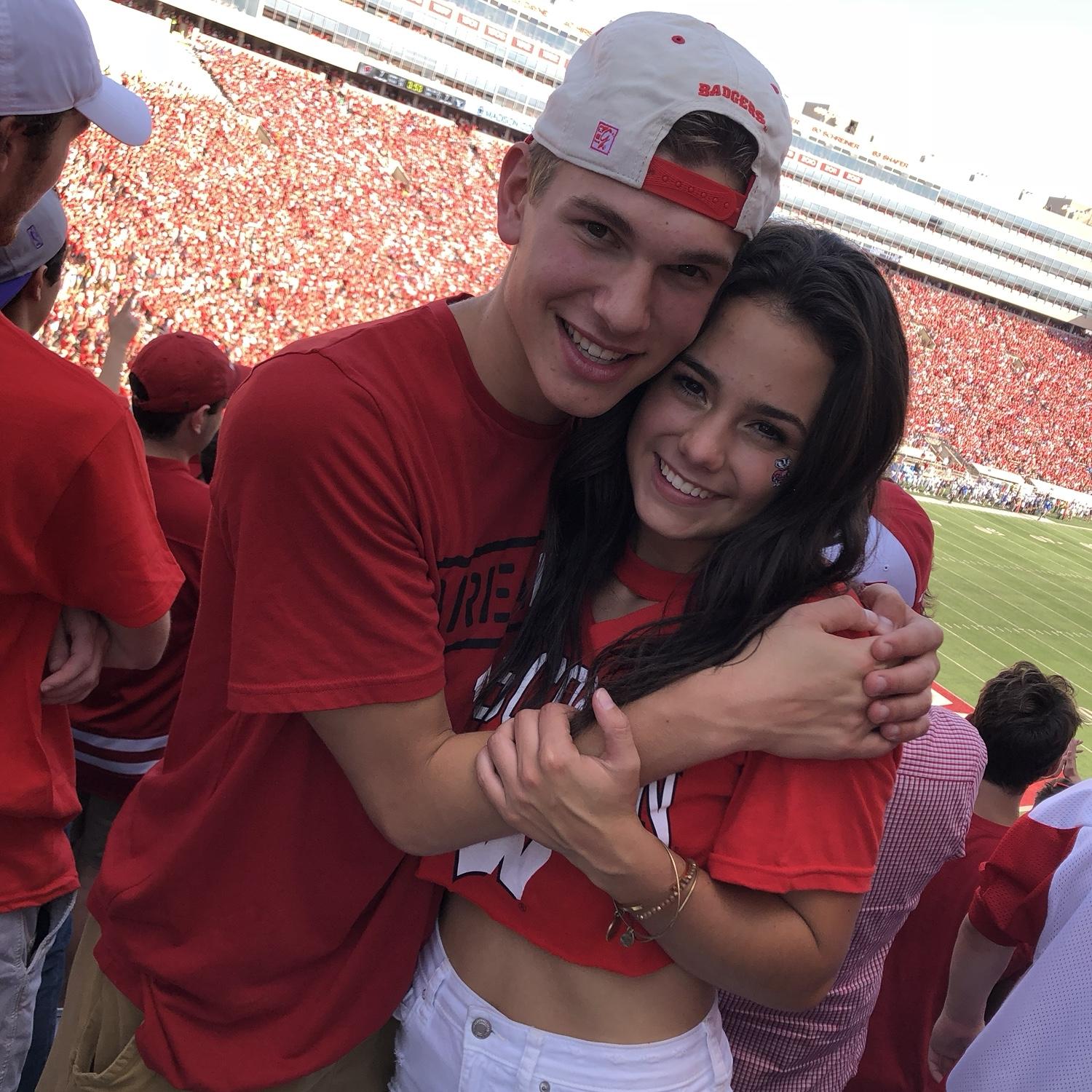 The first weekend I went to visit him from Eau Claire! Only waited 2 weeks to see him couldn’t wait any longer :)