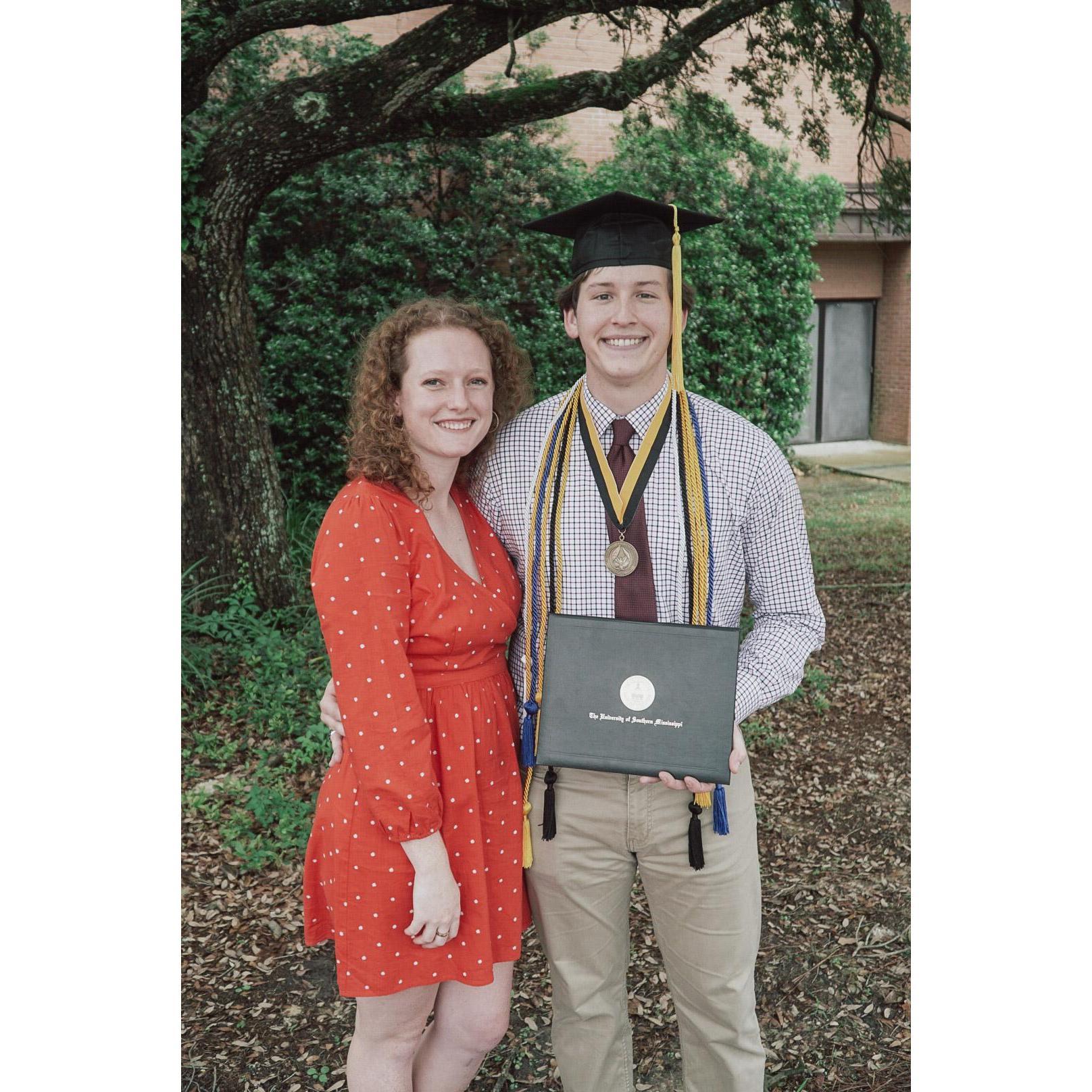 Cam's graduation from Southern Miss!
