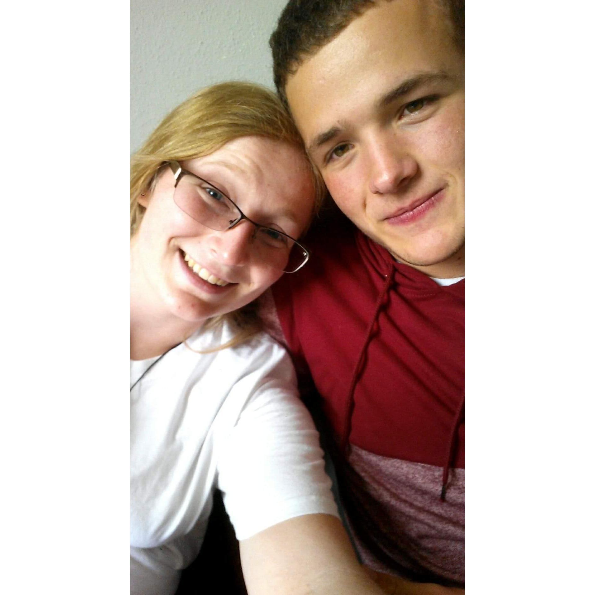 old picture from before my mission. even though we were not dating yet, she was, and still is, my best friend.