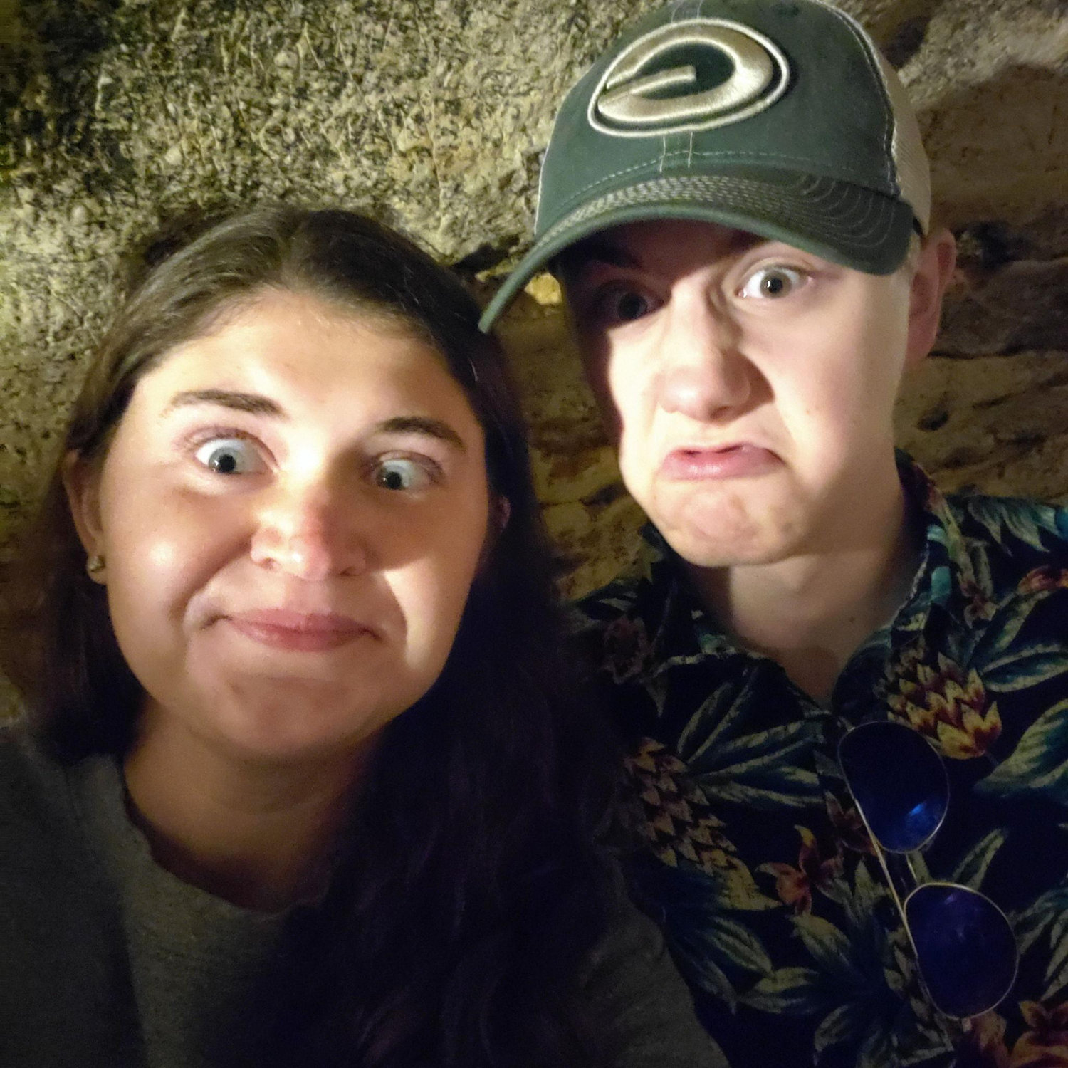 Our spelunking expedition!
