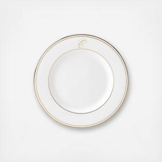 Federal Gold Script Salad/Dessert Plate