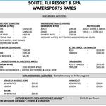 Water Sports at Sofitel