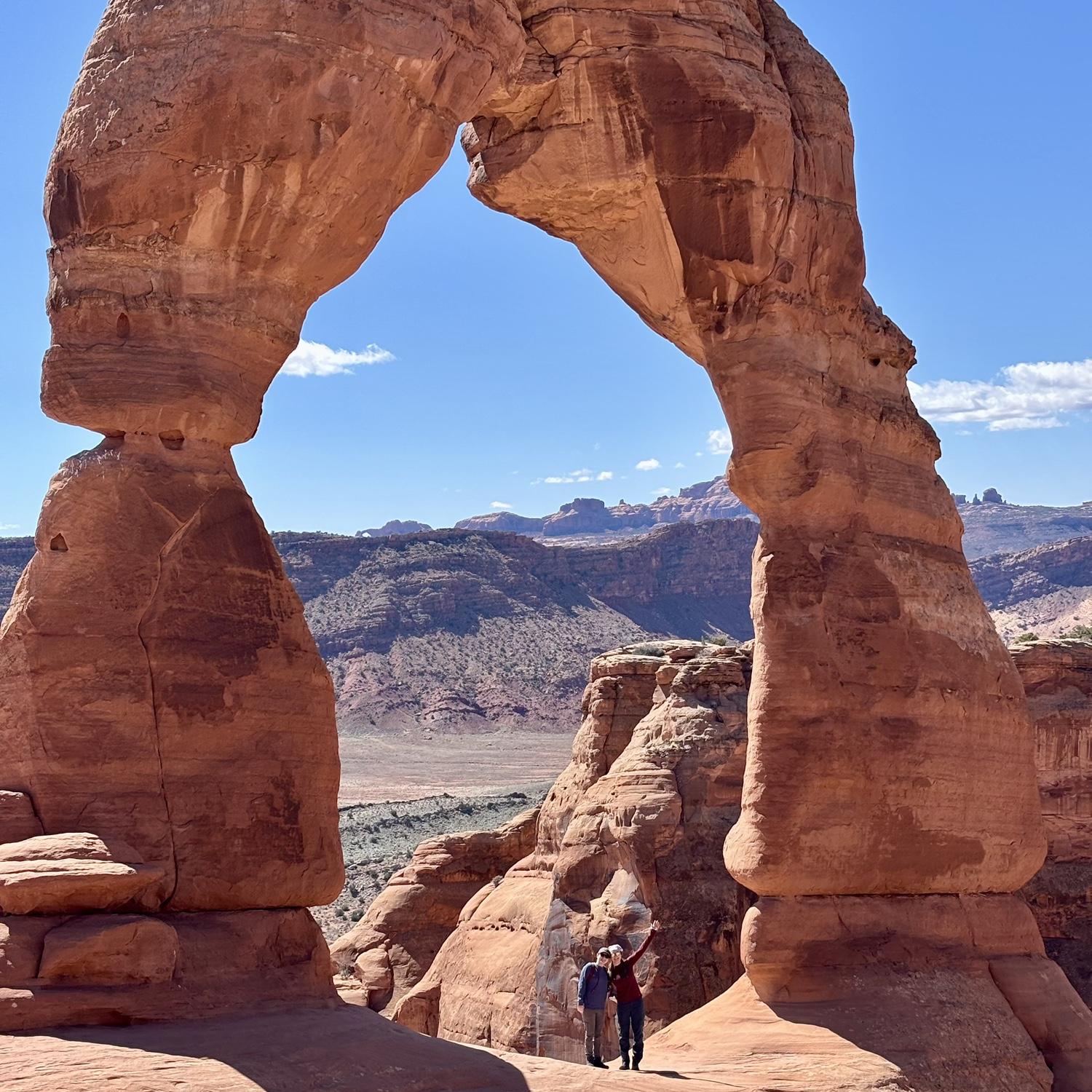 Arches national park 2025- the spring break trip where we got engaged!