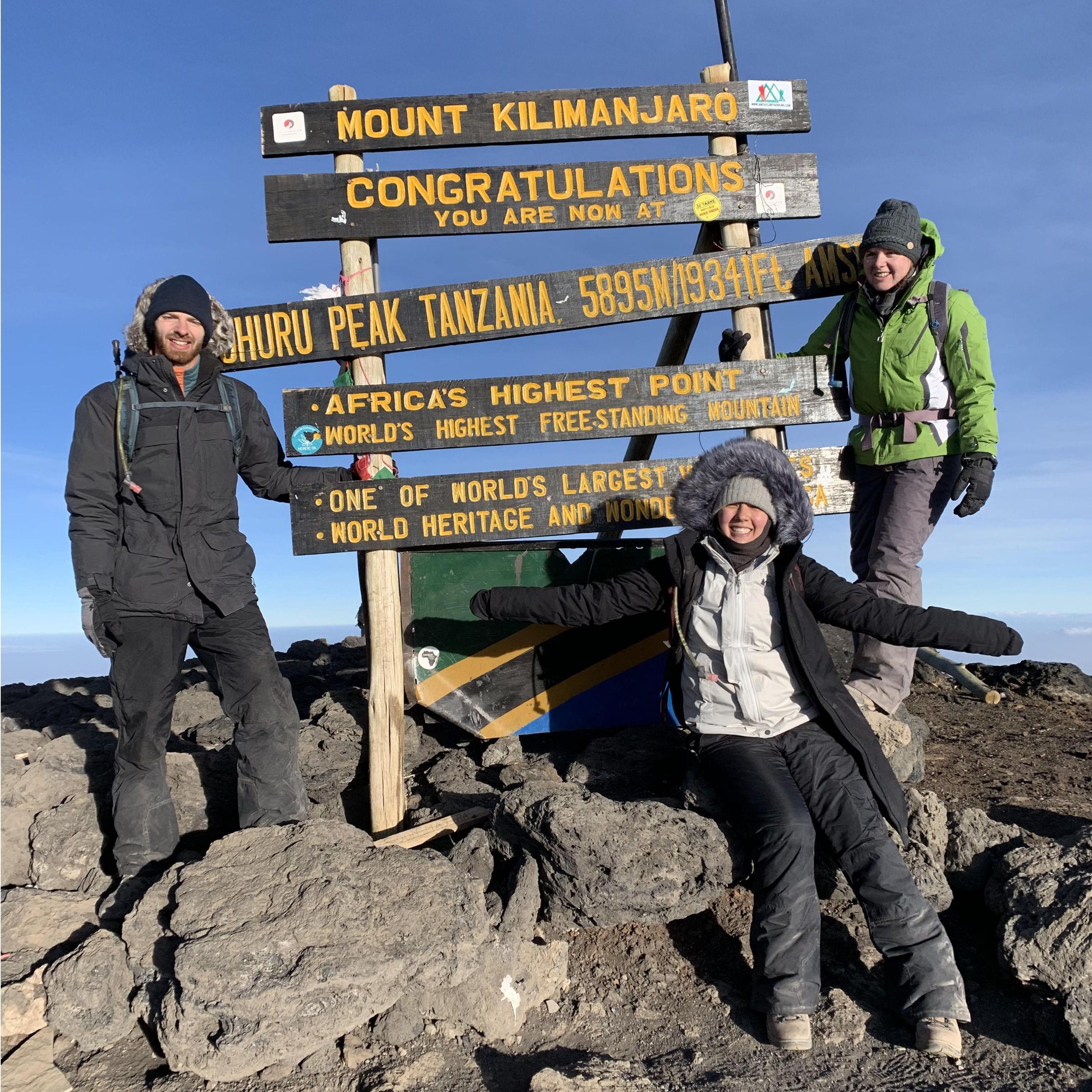 Kilimanjaro, Africa | Summit Day, where we proved we could actually climb an entire mountain!