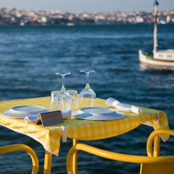 A Sunset Seafood Dinner
