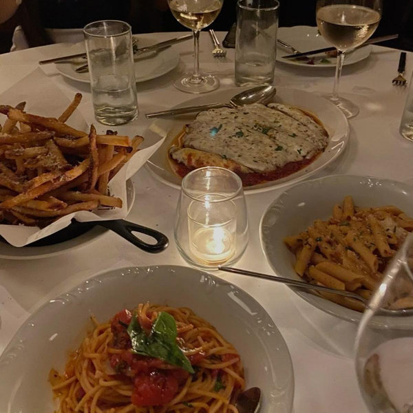 Meal for Two on our Honeymoon