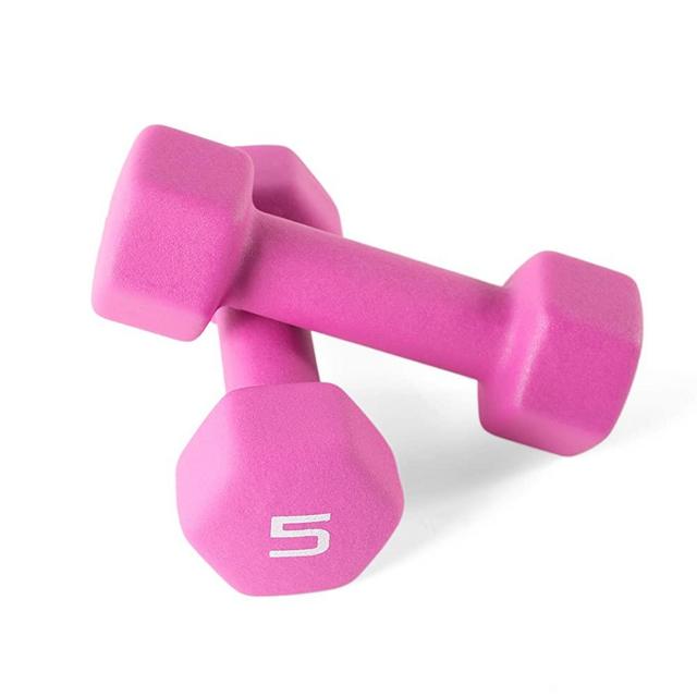 Cap Barbell Neoprene Coated Dumbbell Weights