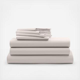 Classic Percale 7-Piece Sheet & Duvet Bundle