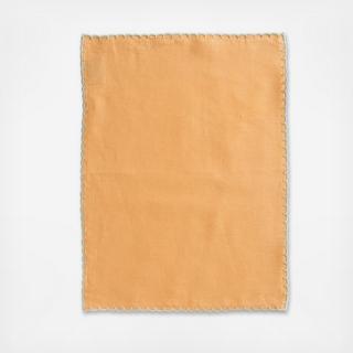 Whipstitch Placemat with Stitched Edges