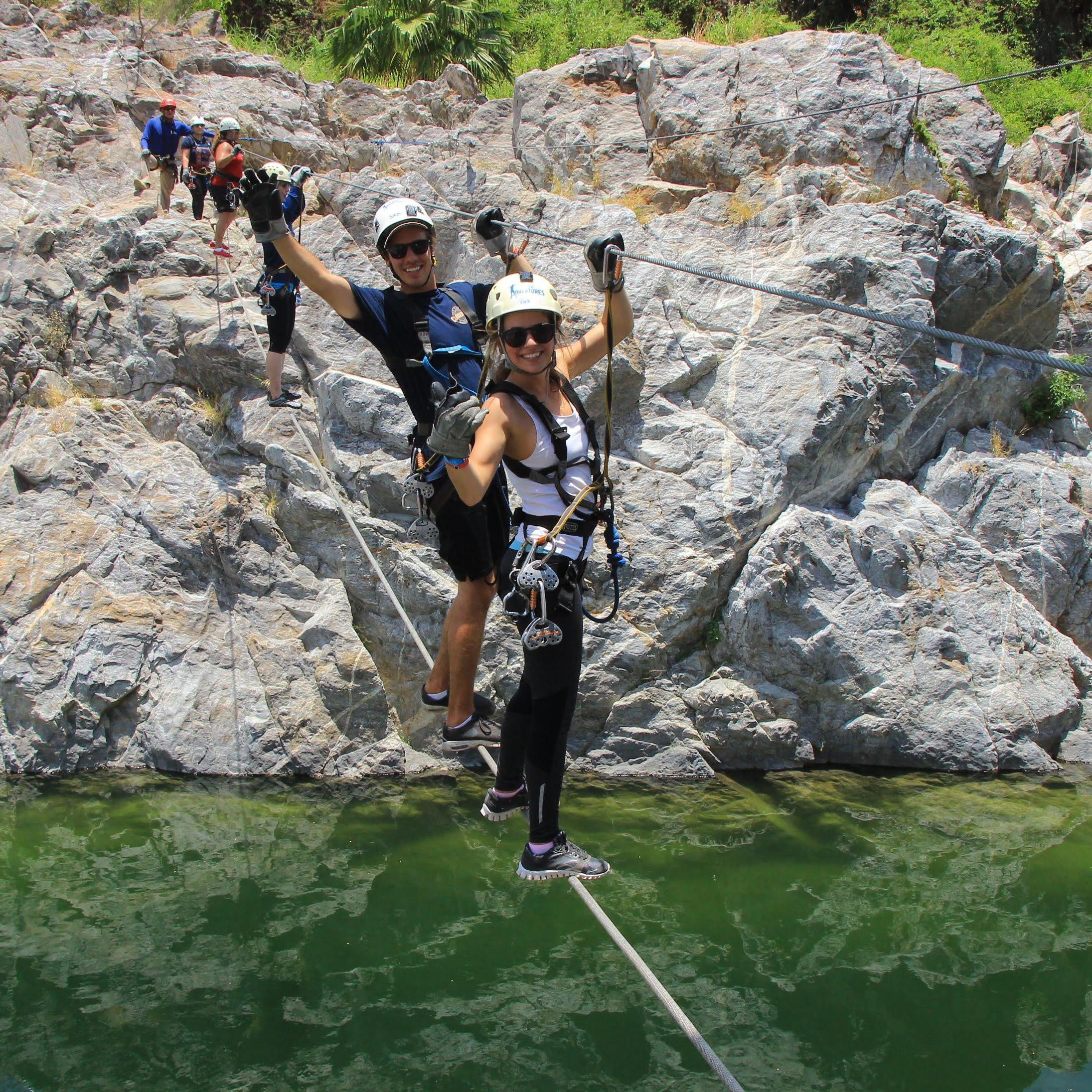 Zip lining in Cabo!