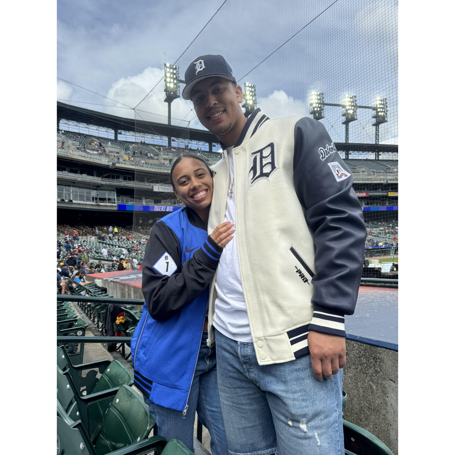 Our first Tigers game