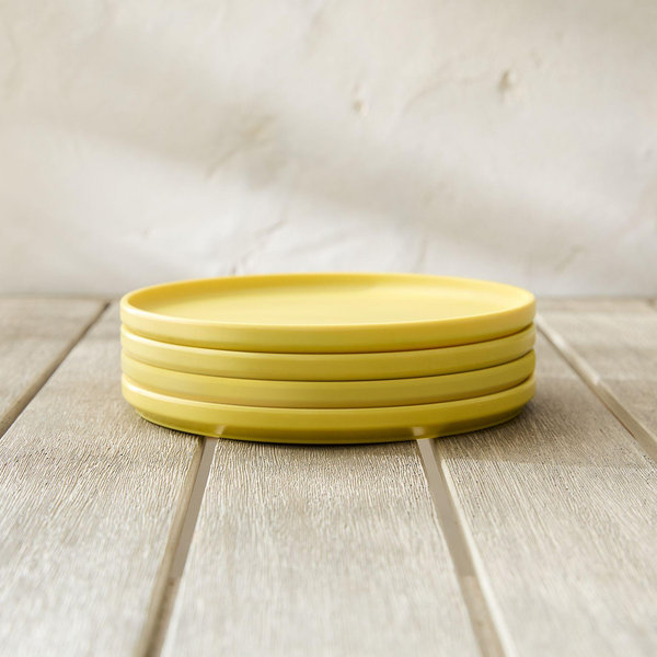 Modern Melamine Outdoor Salad Plate Sets