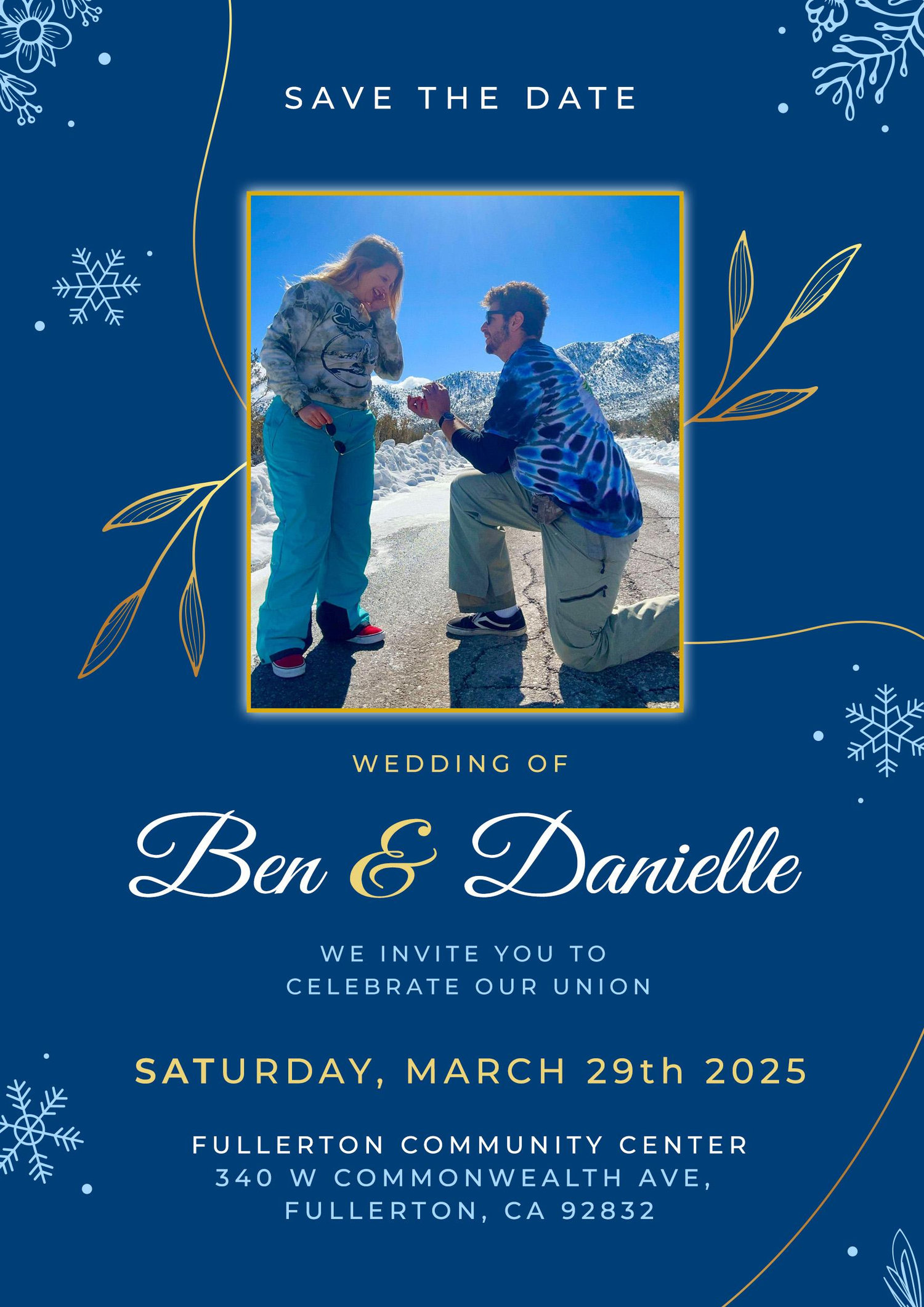 The Wedding Website of Danielle Gomez and Benjamin Popick