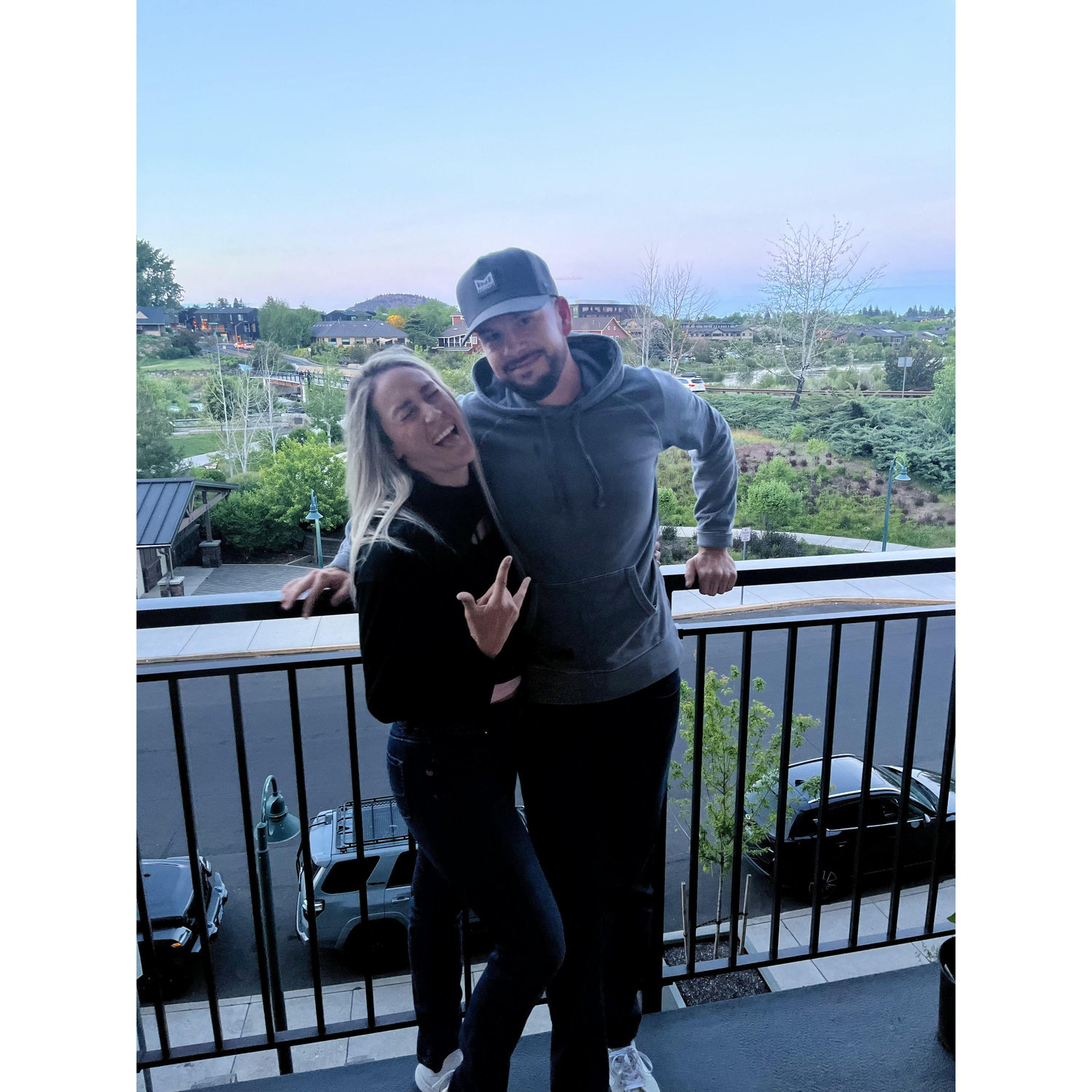 Spending time with Garrett in Bend...up to no good!