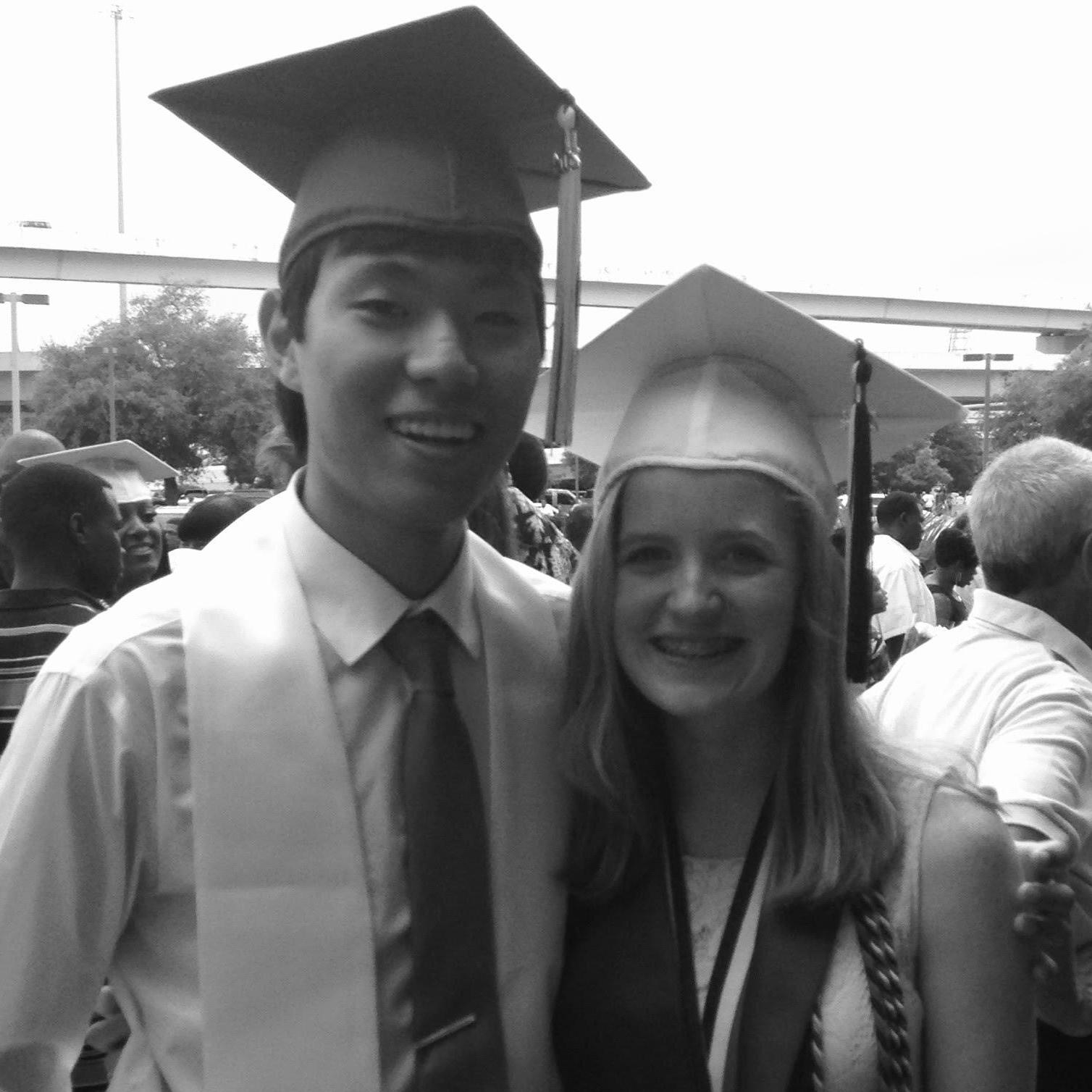 Our high school graduation