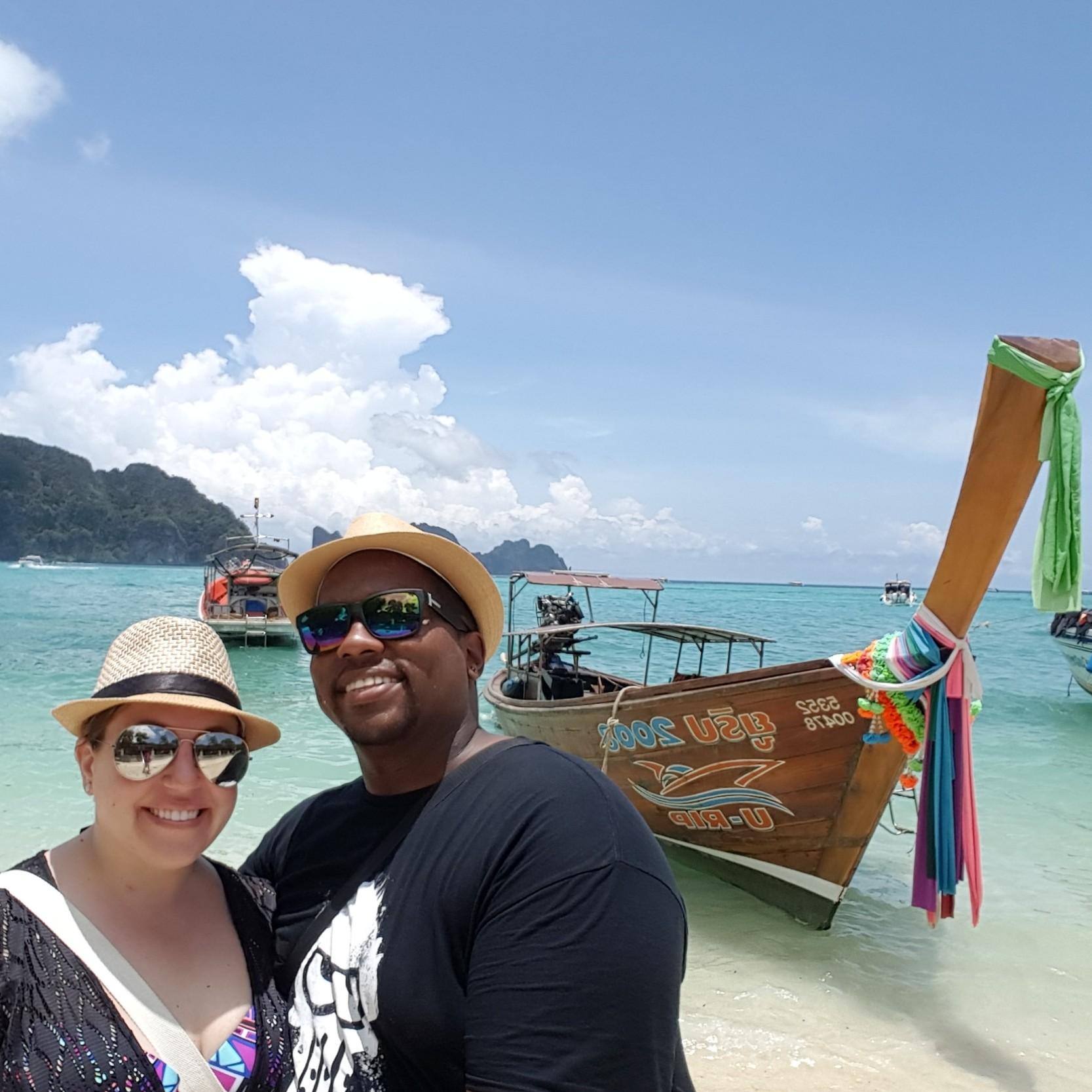 Our first international trip to Thailand. April 2017