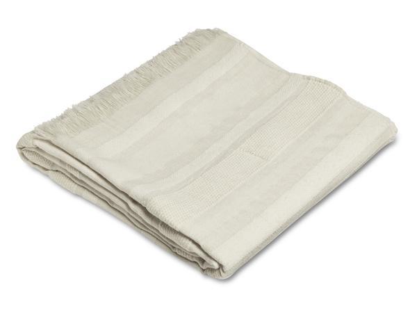 Woven Stripe Alpaca Throw