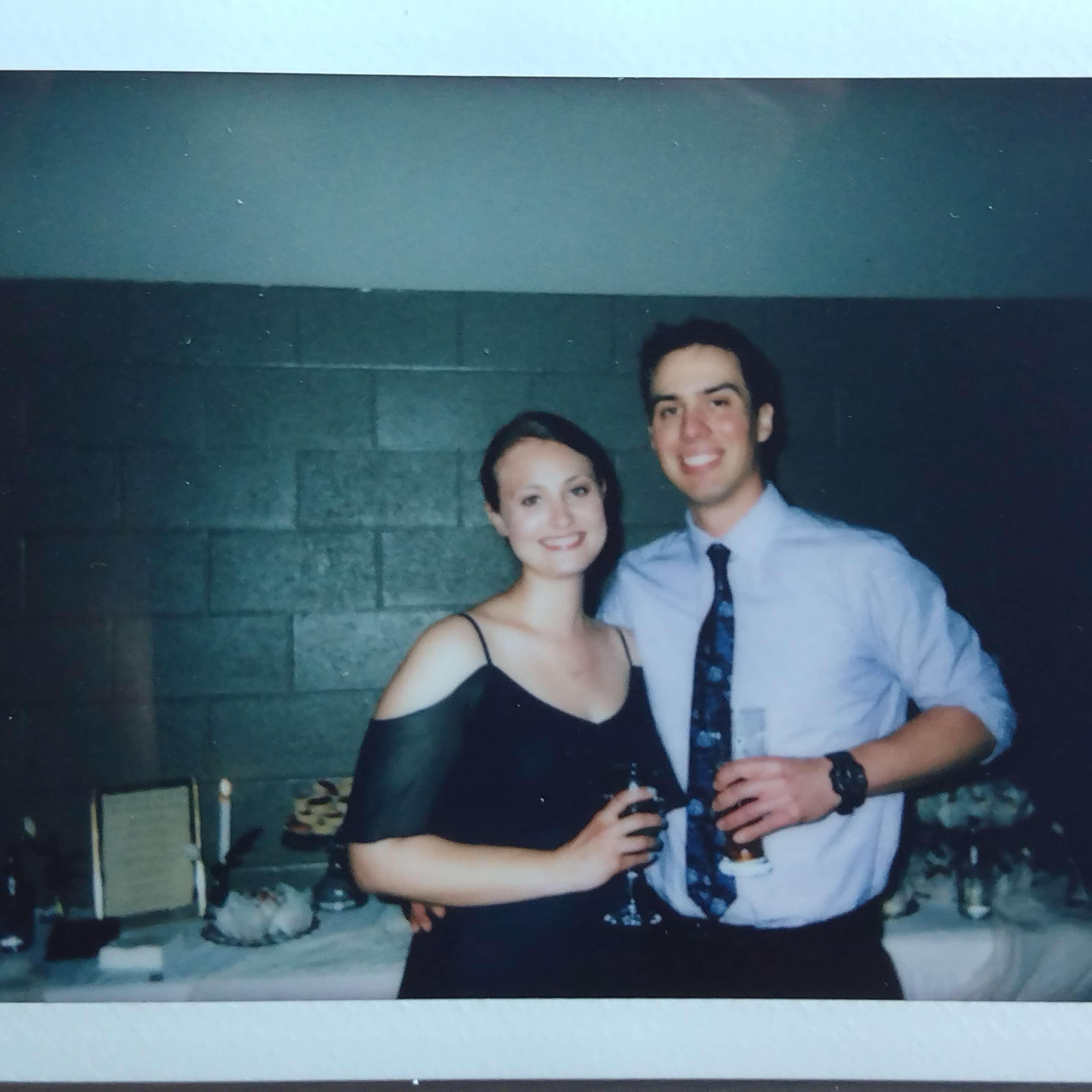 Here we are at Katie and Sean's wedding!