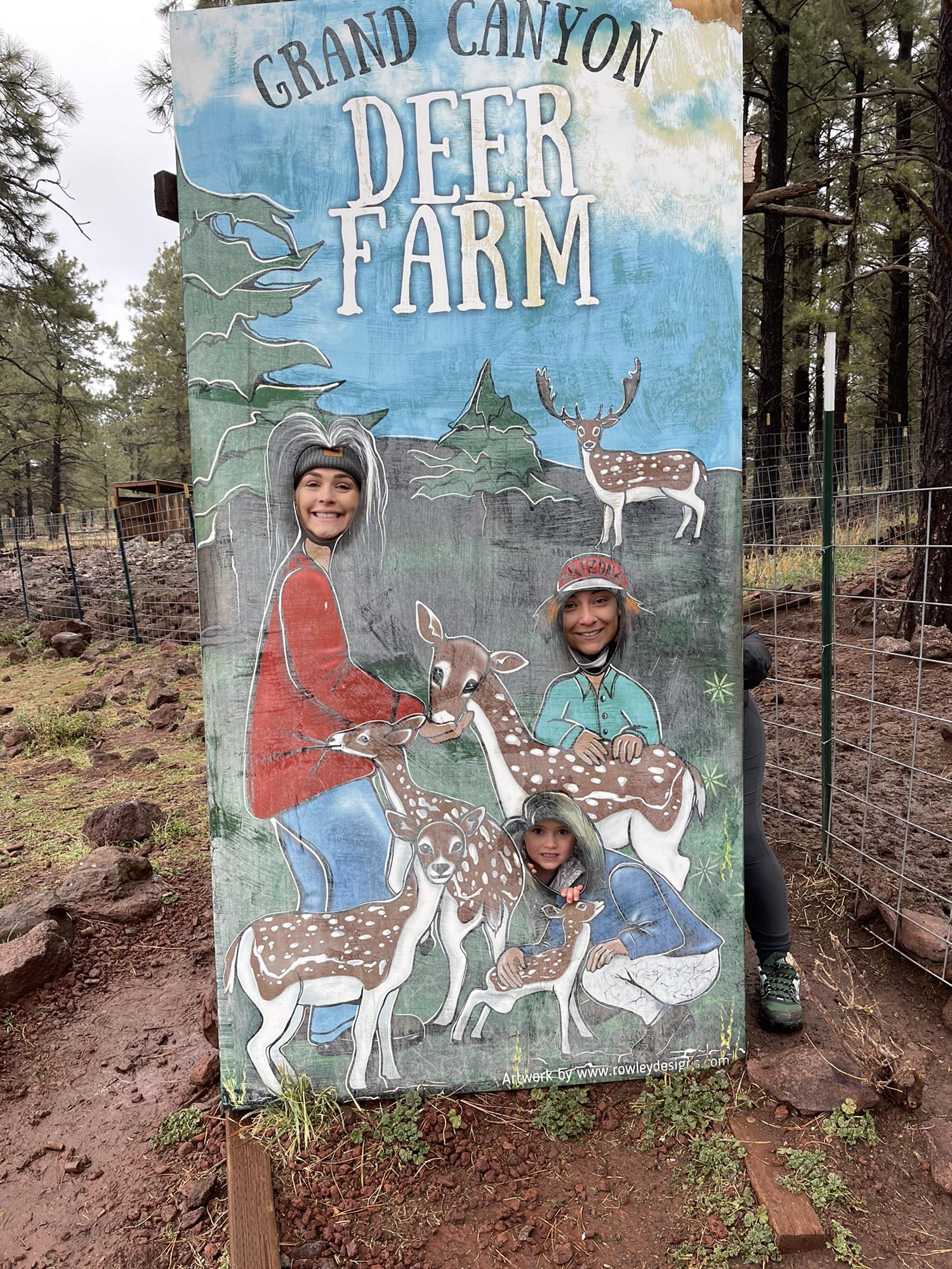 Fooling around in freezing weather!