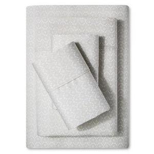 Performance Sheet Set (King) Stamped Block Print Beachcomber 400 Thread Count - Threshold™