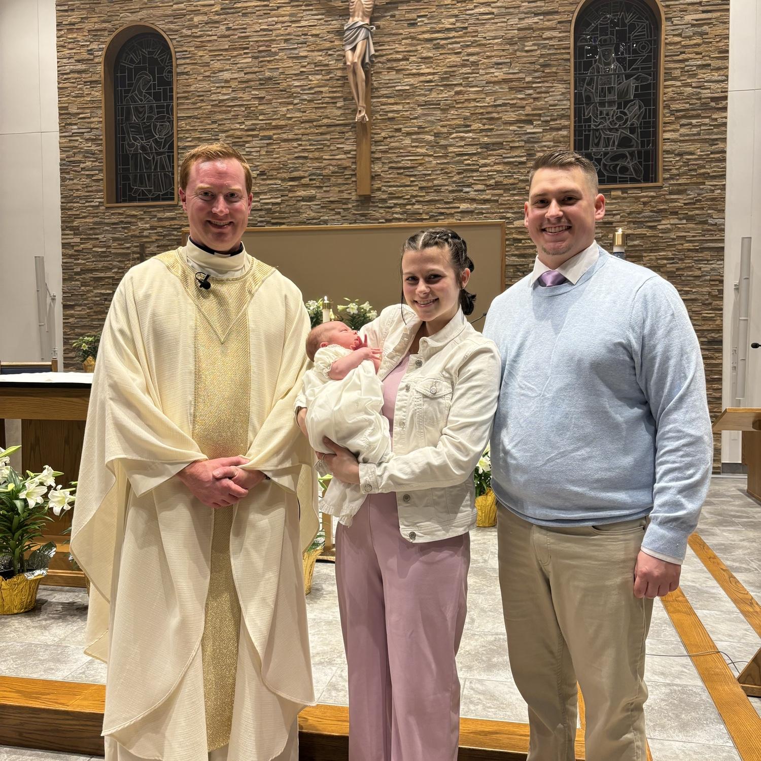 First Easter Vigil as a family 

Kayleigh & Andrew got baptized 🤍