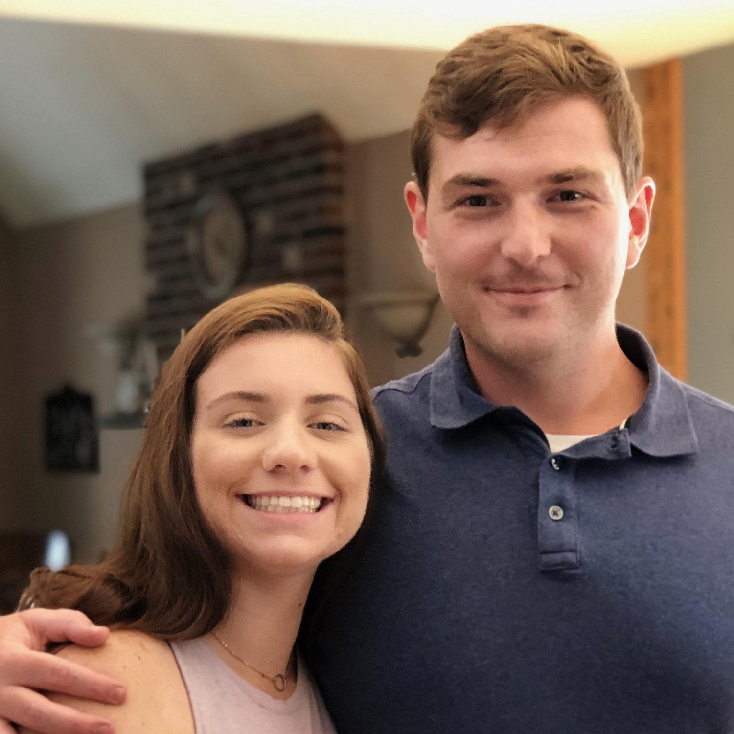 The first time Heather brought Pete home to the Quinlan family. Look at them now!