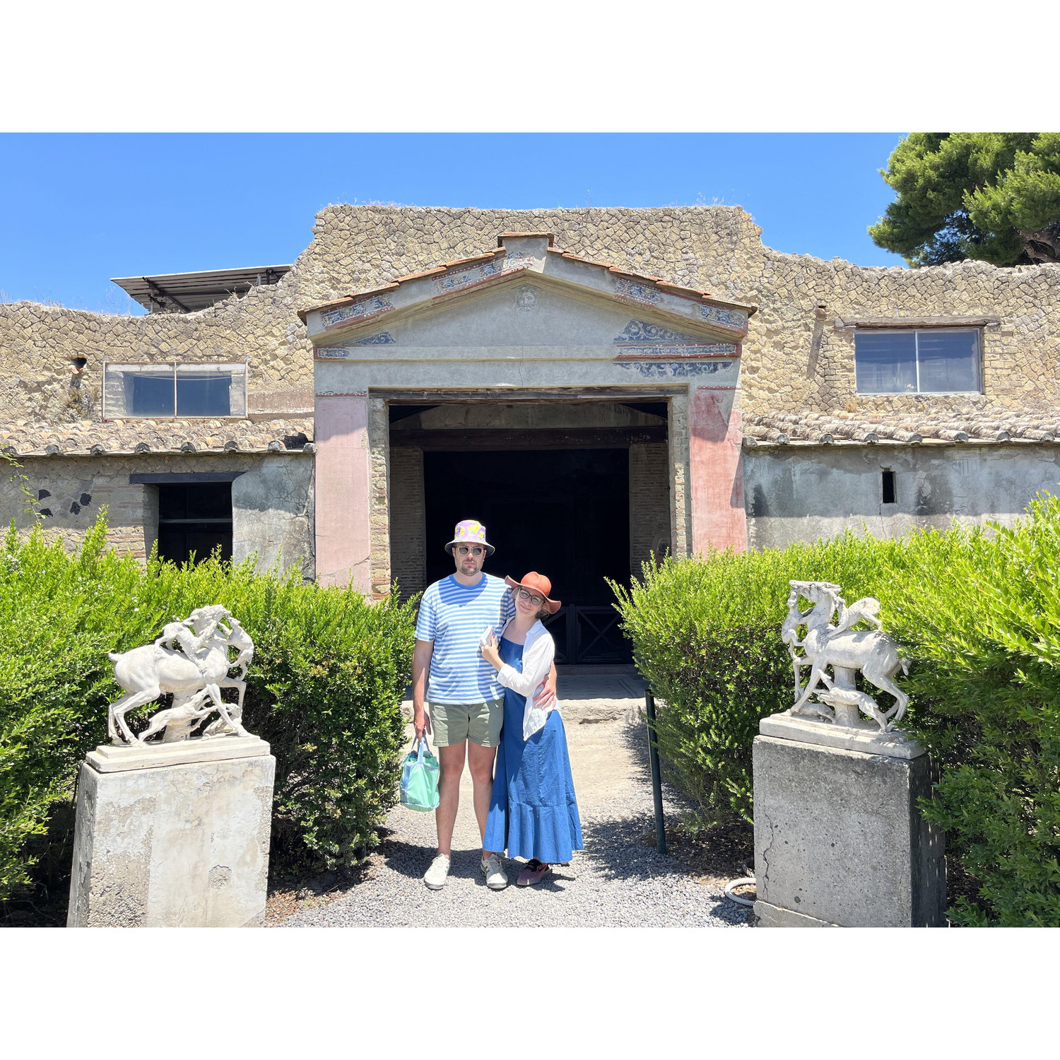 Visiting Ercolano, Italy (summer 2023)