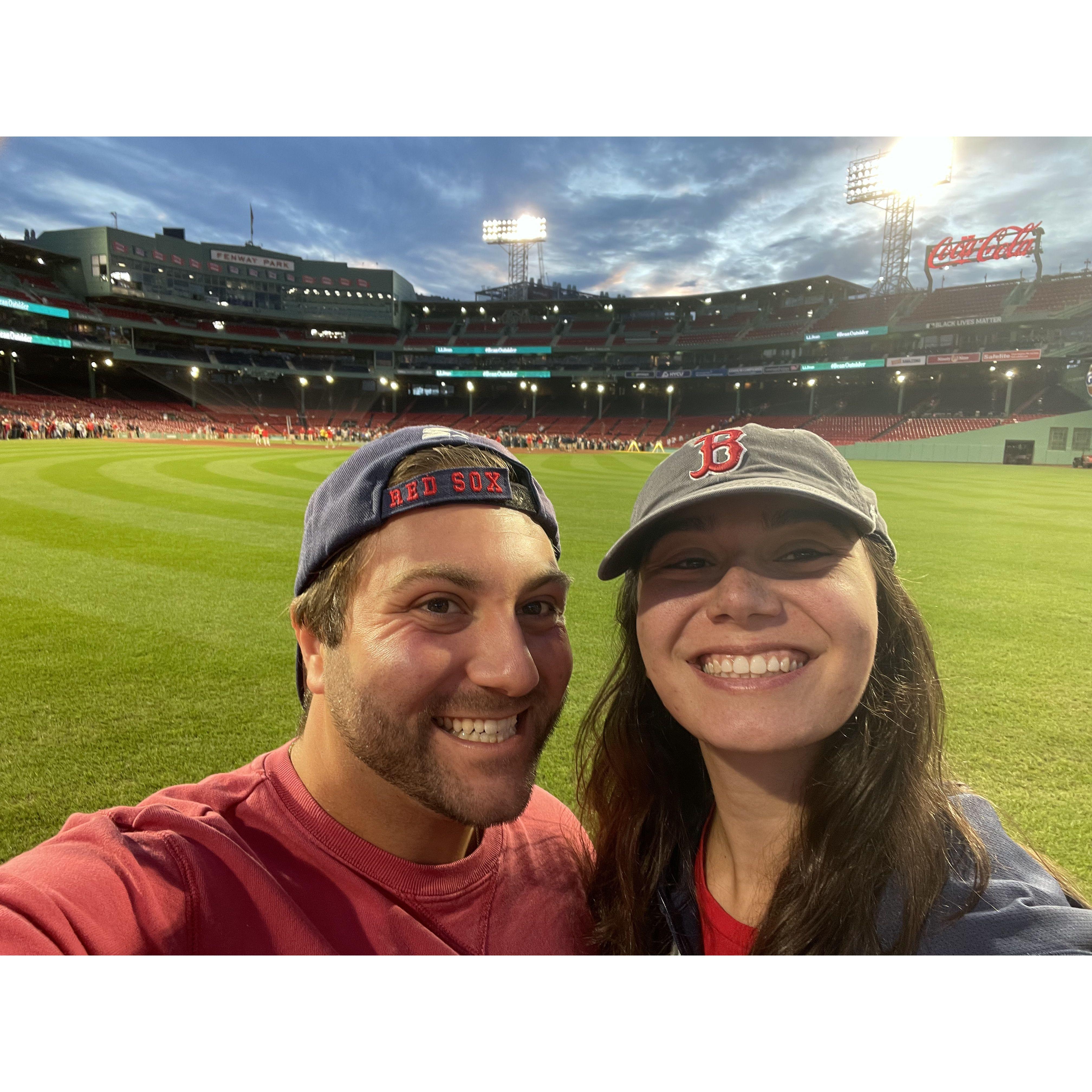 We ran the bases to end the 2024 Red Sox season!