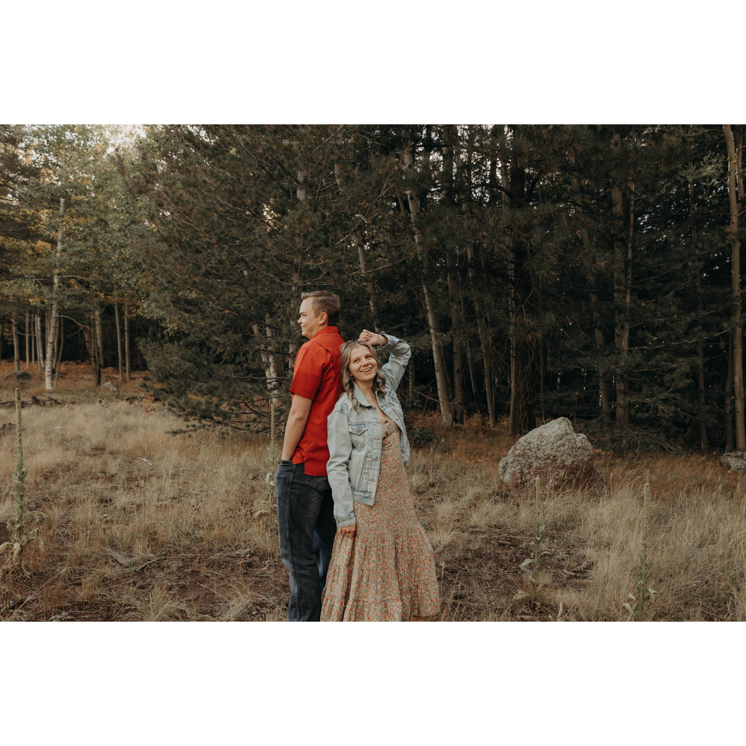This is a few photos before he proposed