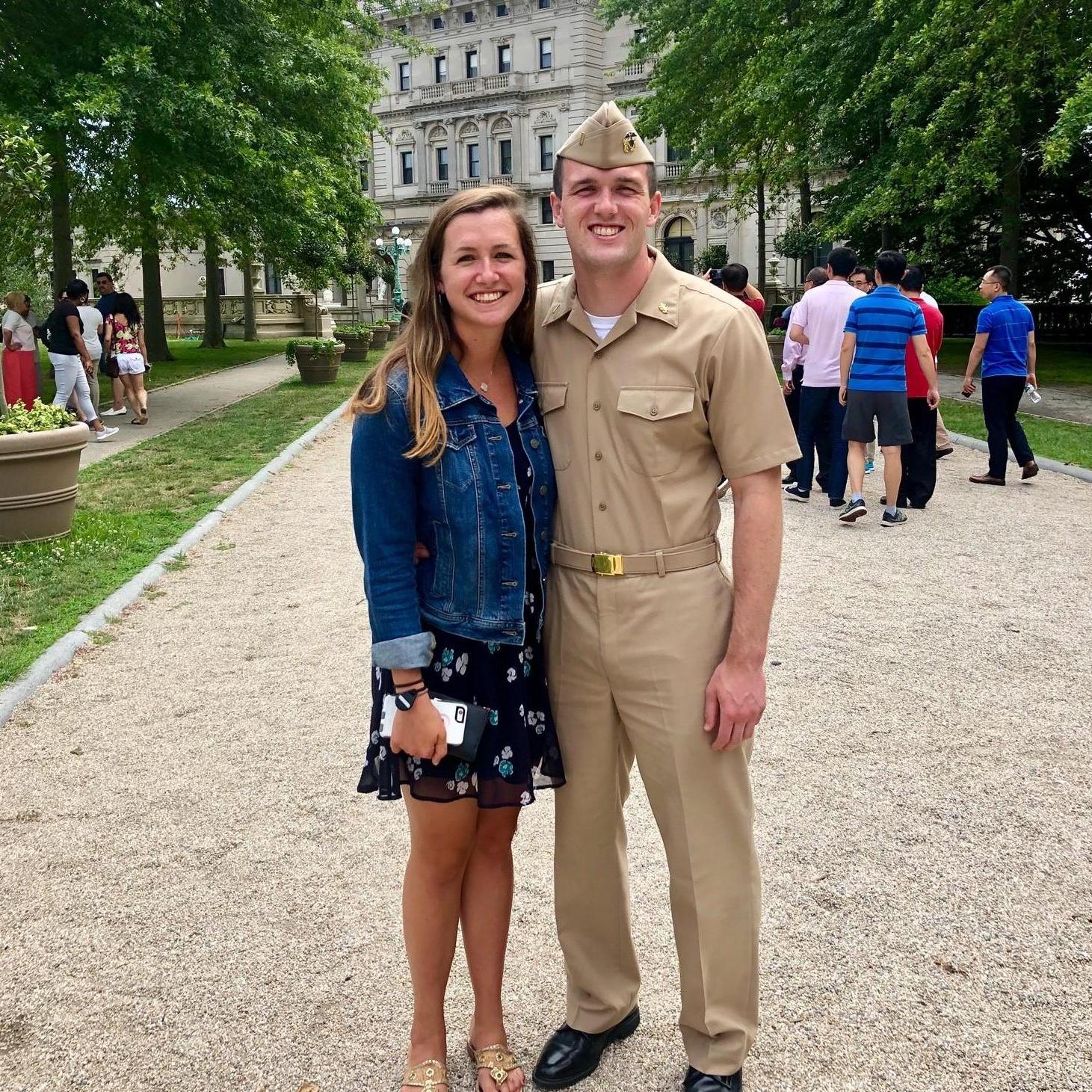 Newport, RI. Patrick's first summer of Navy training! July 2018