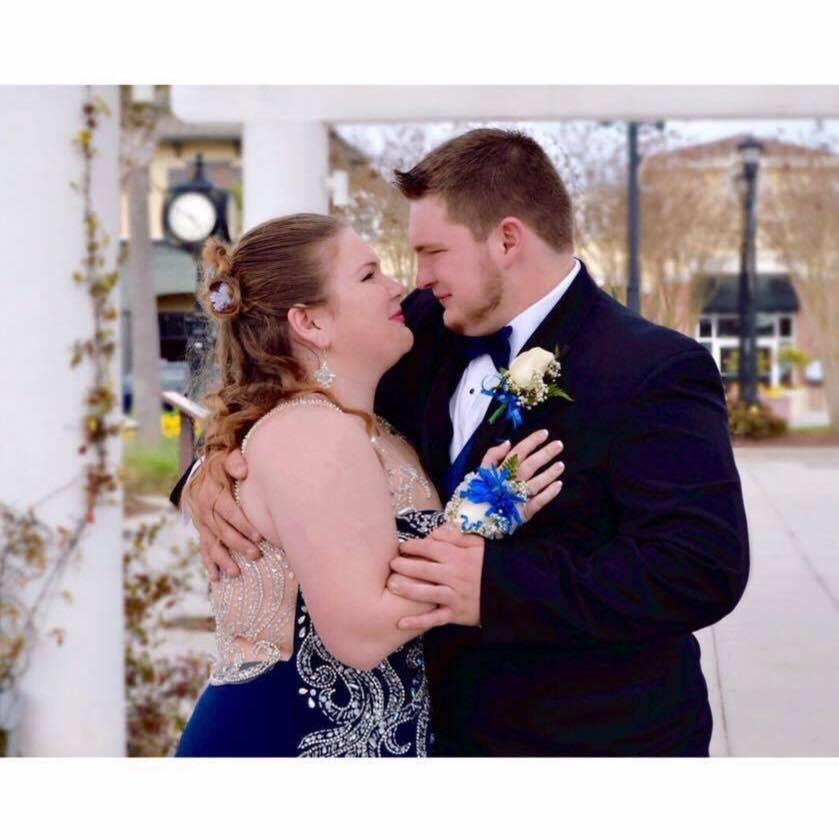 Matt's senior prom (2016).
