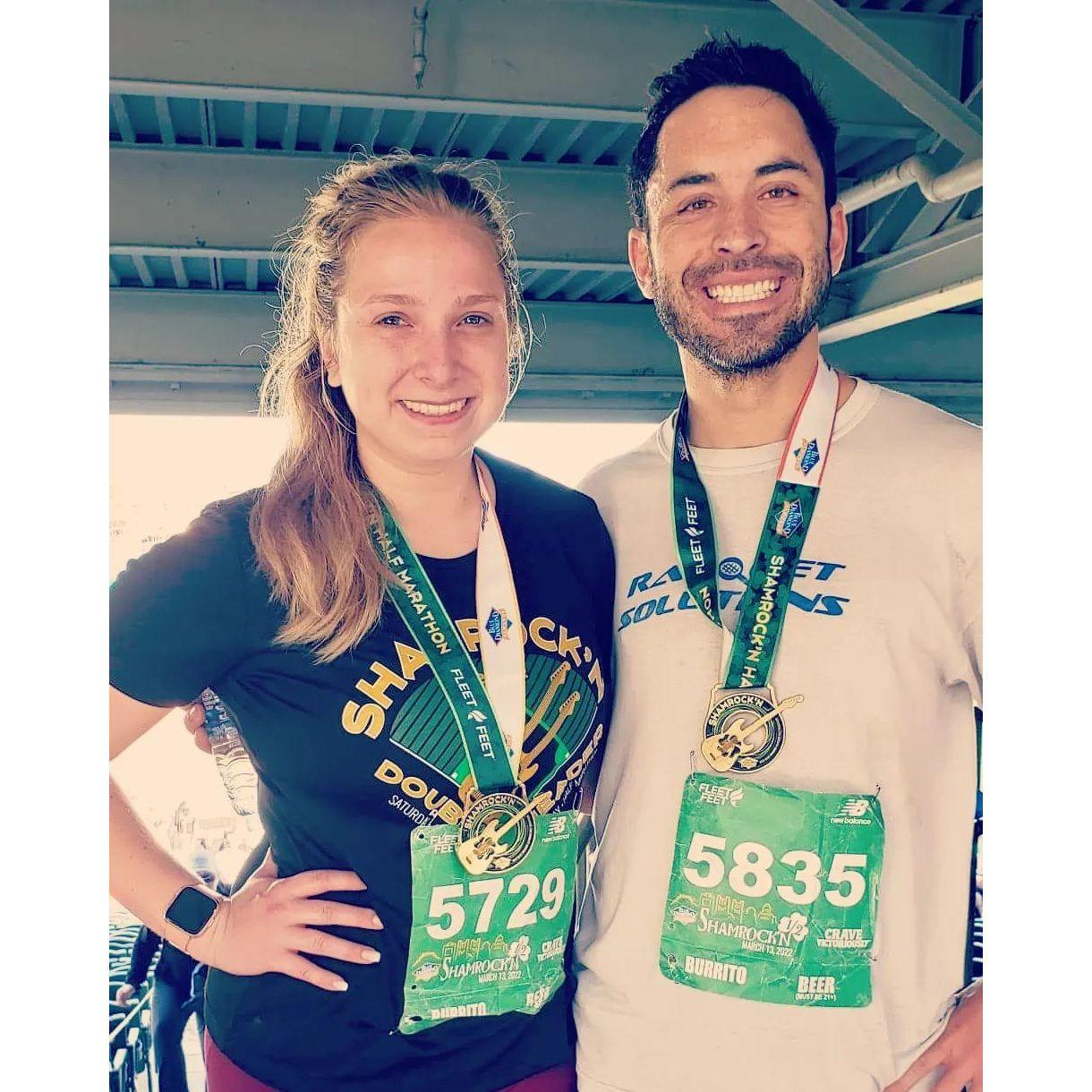 Couples goals: running a half-marathon together