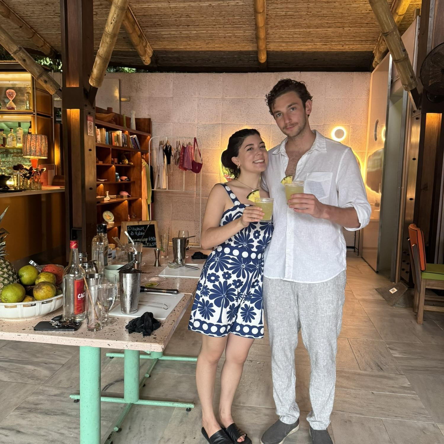 july 25 Cocktail making class - Costa Rica
