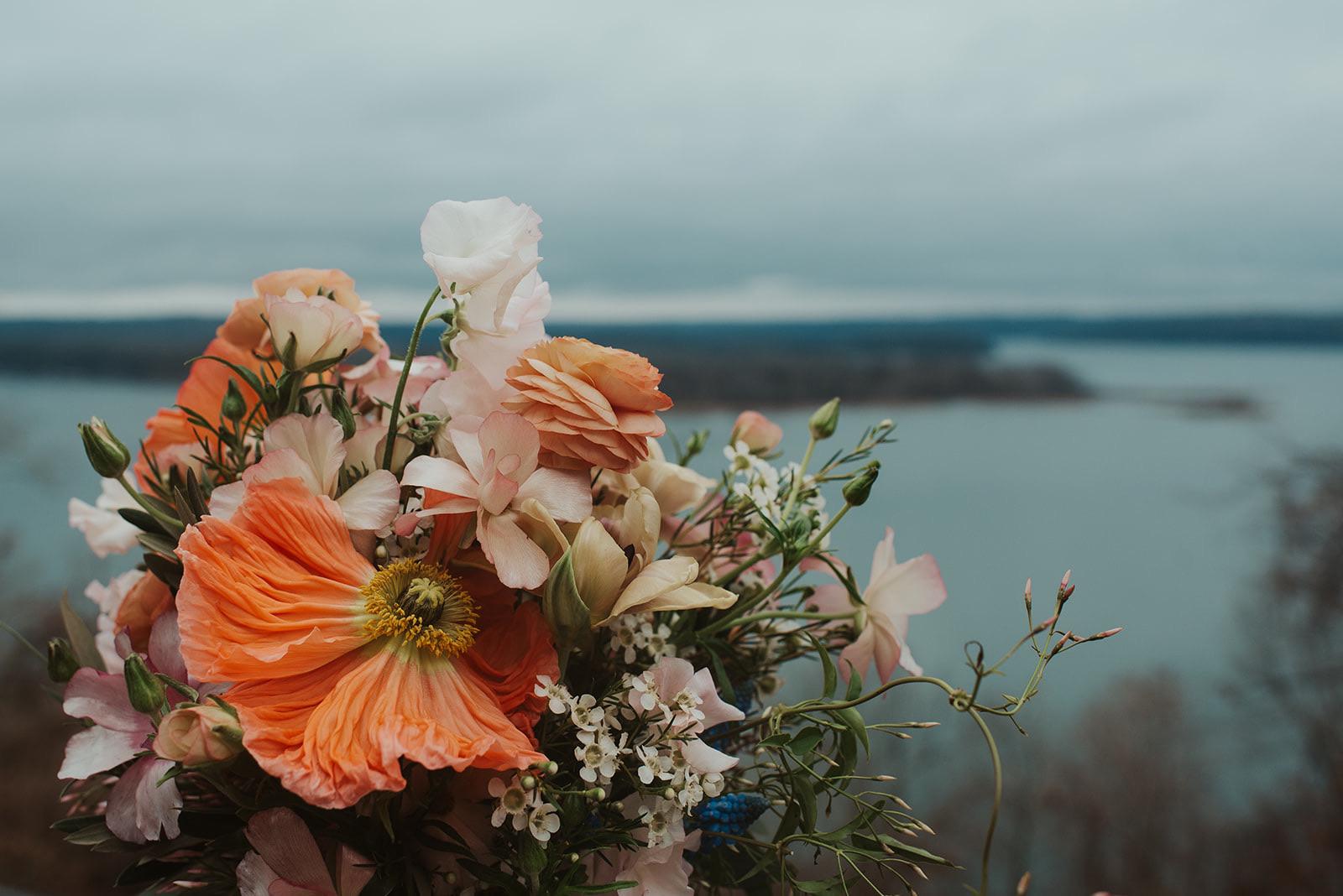 The bridal bouquet