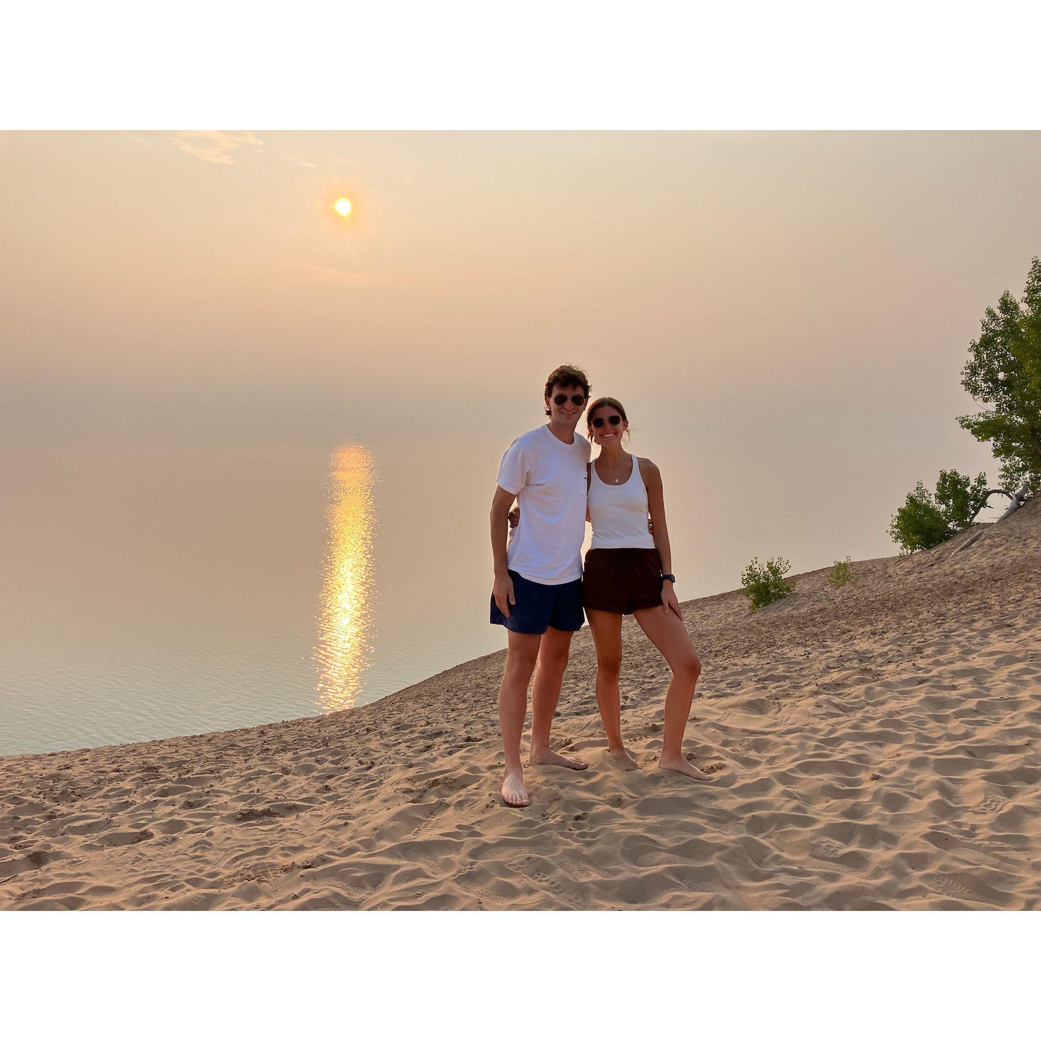 Sunset in Michigan