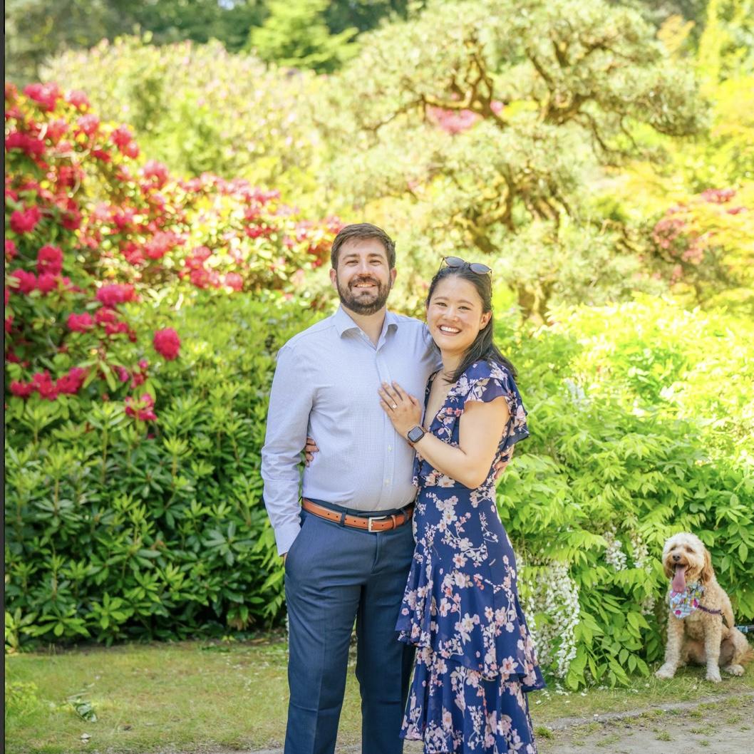 The day of the engagement! 💍