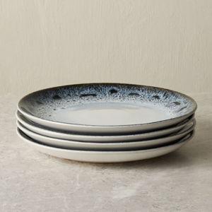 Reactive Glaze Dinner Plates set of 4