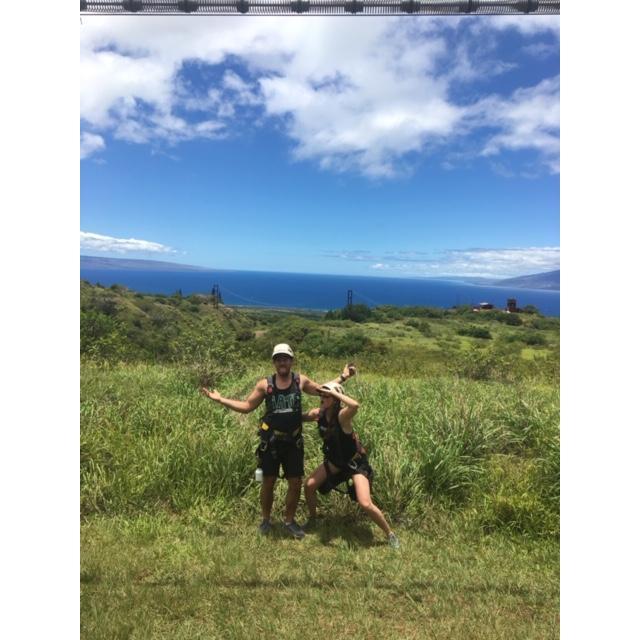 Ziplining through Hawaii