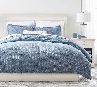 Honeycomb Cotton Duvet Cover Queen