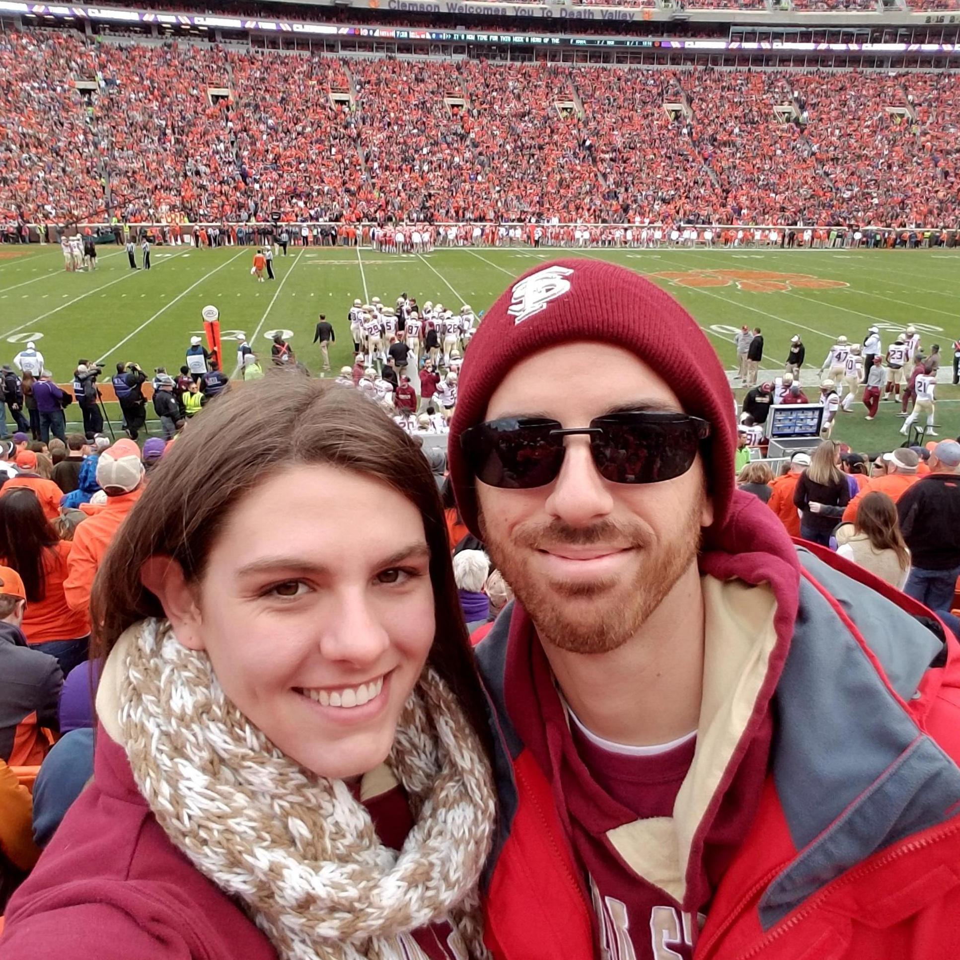 Happy birthday Lewis! Florida State game