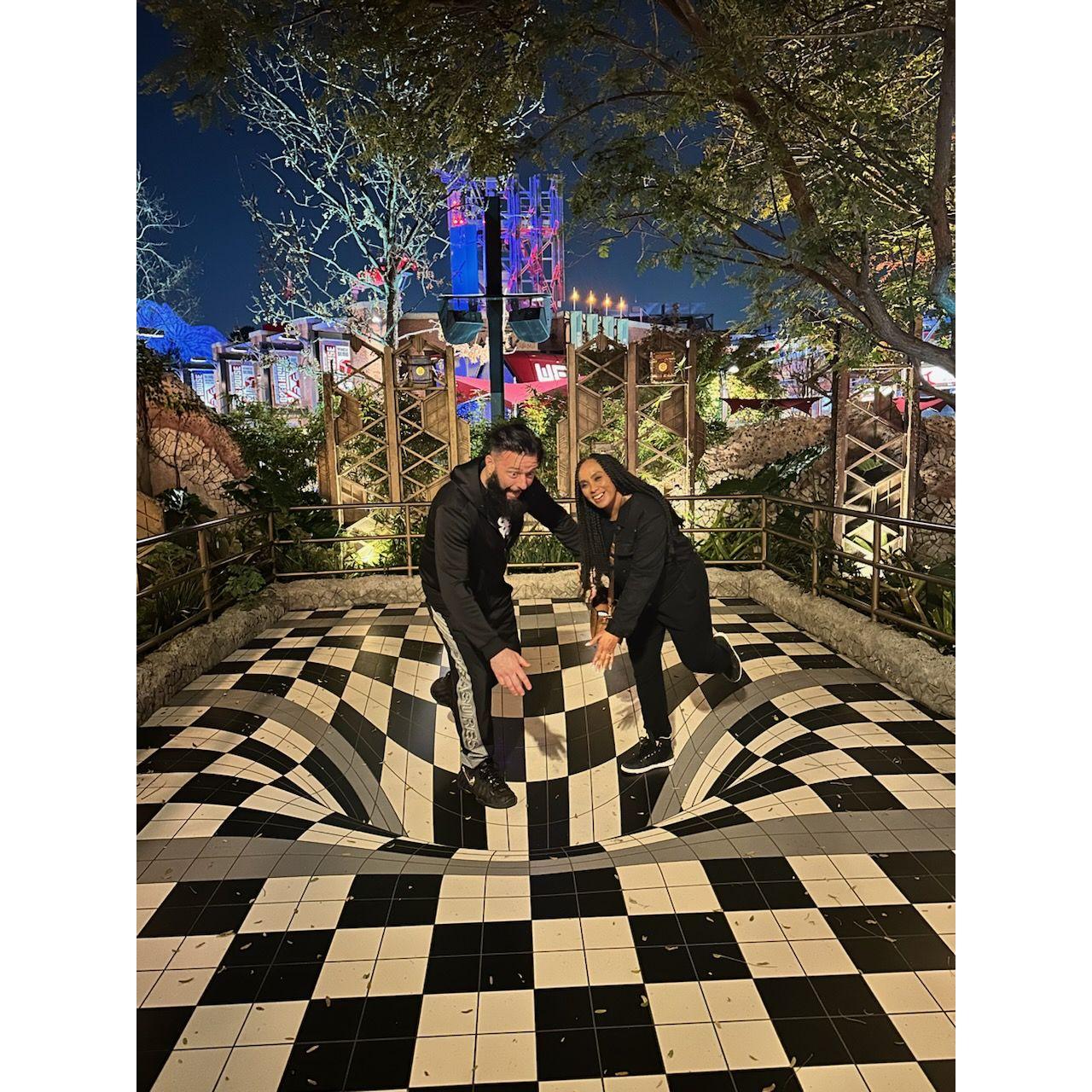 Falling for each other every day! LMAO!! So cheesy