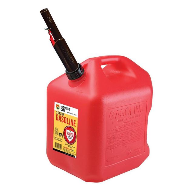 Midwest Can 5gal Gas Can Red Midwest Can