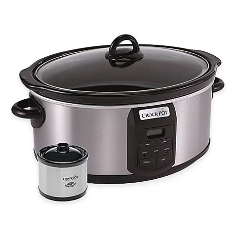 Crock-Pot® 7 qt. Slow Cooker with Little Dipper® Warmer