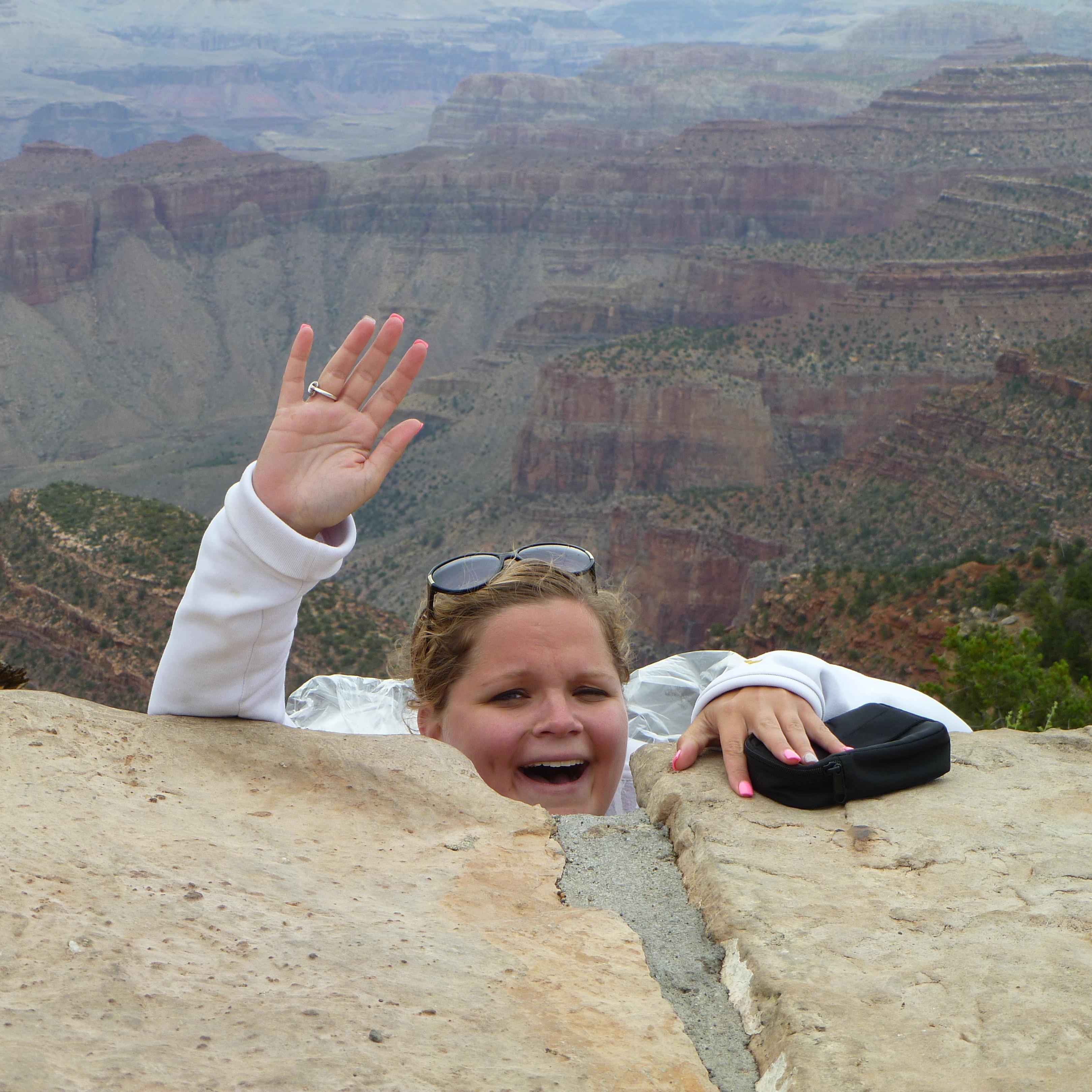 Taking the plunge off the grand canyon
