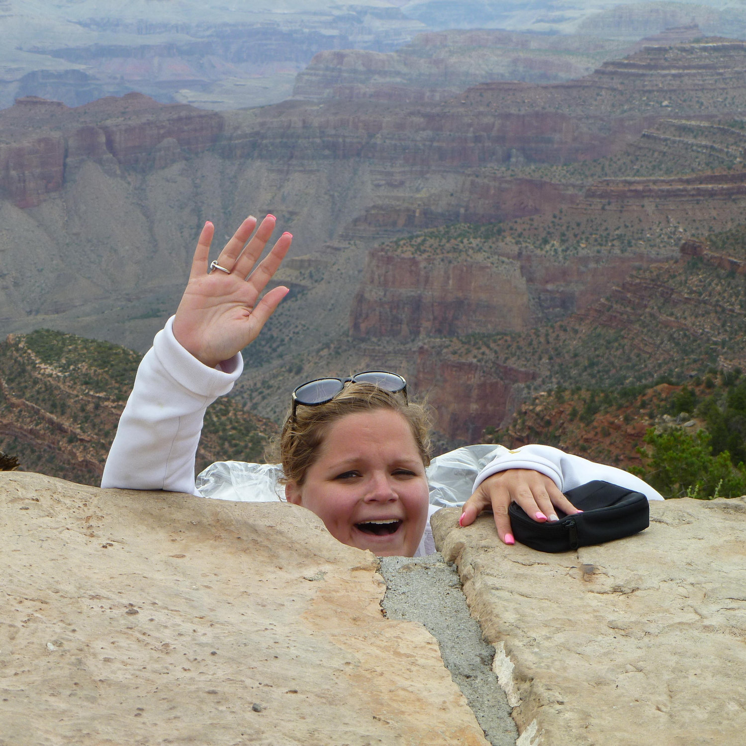 Taking the plunge off the grand canyon