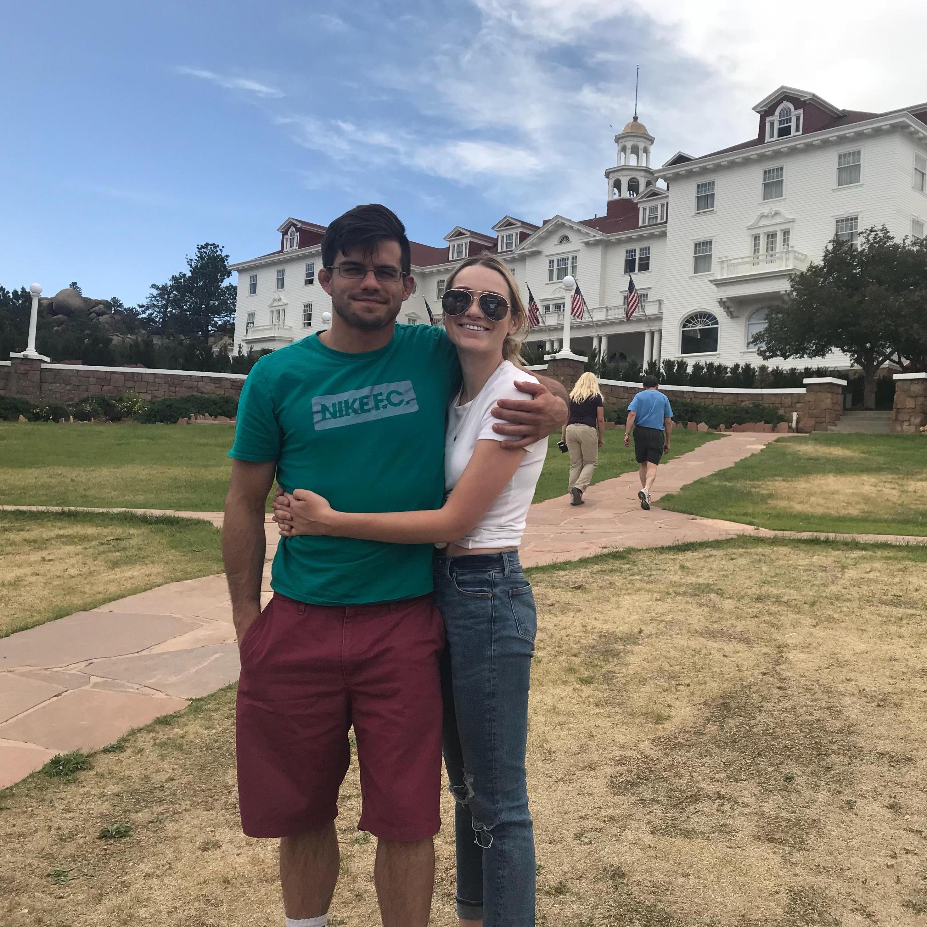 The Stanley Hotel for Michael's birthday