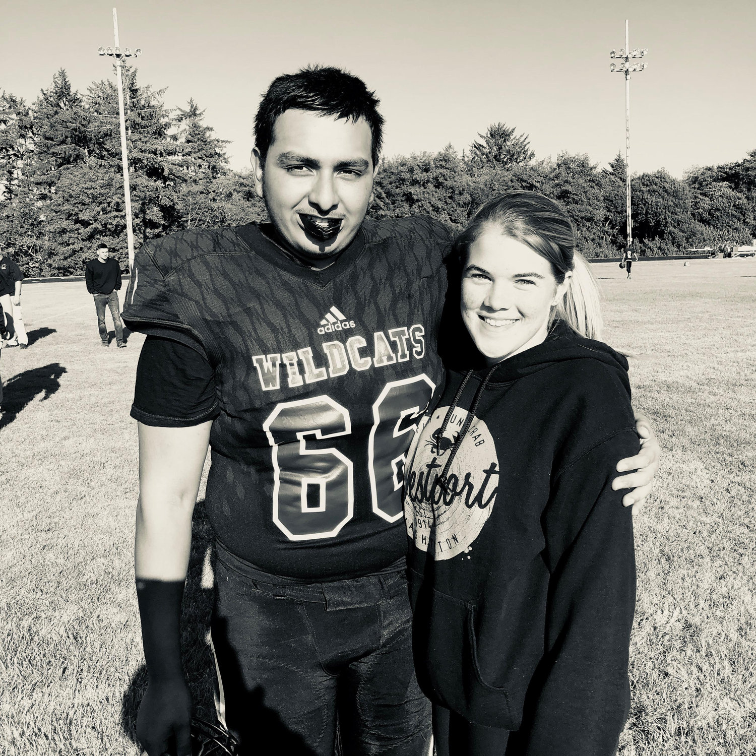 Our first of Many post Football game photos.