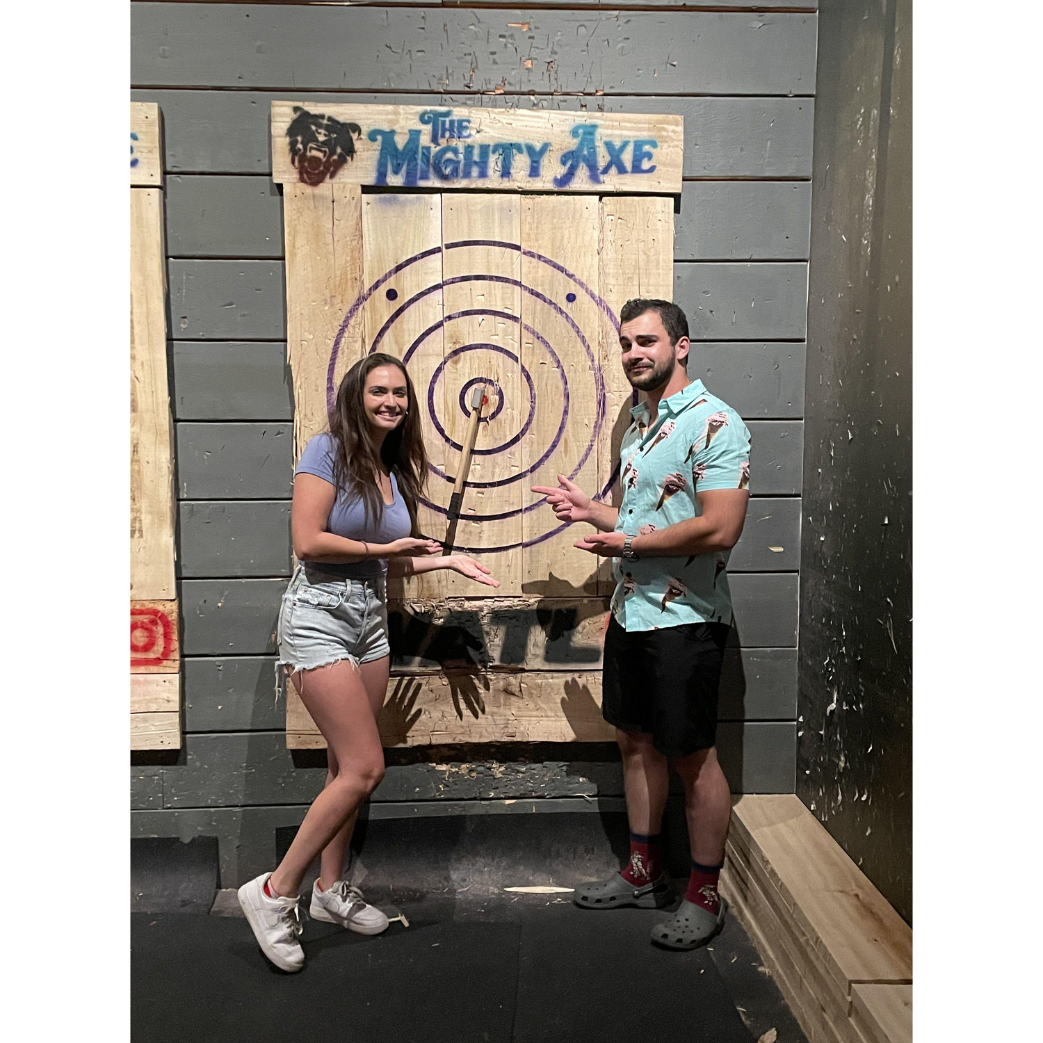 One of our first dates