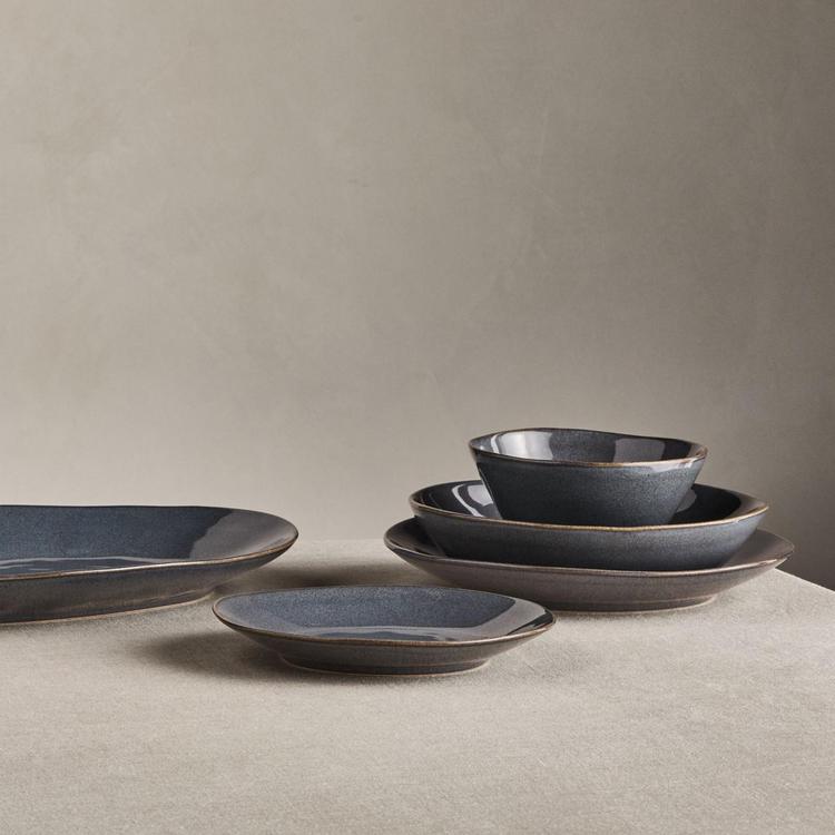 Crate and Barrel, Marin Dinner Plate, Set of 4 | Zola